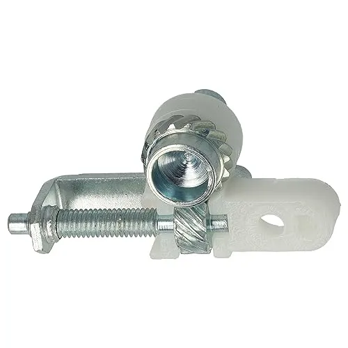 vhbw Kettenspanner kompatibel mit Stihl MS 180, MS 171, MS 181, MS 190, MS 191 Motorsäge - Seitlich, Kunststoff/Eisen, 27 g Silber Weiß