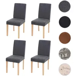 4er-Set Esszimmerstuhl Littau - Modern, gepolstert und stabil - Stühle für Esszimmer und Wohnzimmer, hochwertig verarbeitet mit hohem Sitzkomfort und rutschfesten Füßen, ideal für entspannte Stunden.