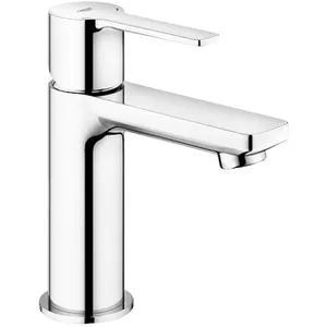 GROHE Waschtischarmatur Lineare XS-Size, chrom - Wassersparend und einfach zu montieren - Waschbecken-Armatur mit Push Open Ablaufgarnitur, wassersparend und mit GROHE FastFixation Plus für eine unkomplizierte Montage. Hochwertige Messing-Oberfläche für langlebige Nutzung.