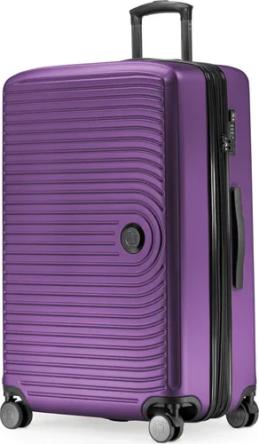 HAUPTSTADTKOFFER Mitte - Großer Hartschalenkoffer mit TSA und 4 Rollen - Koffer, 8 cm Volumenerweiterung für flexibles Packen, ideal für Reisen mit viel Gepäck und höchste Sicherheit dank TSA-Zahlenschloss.