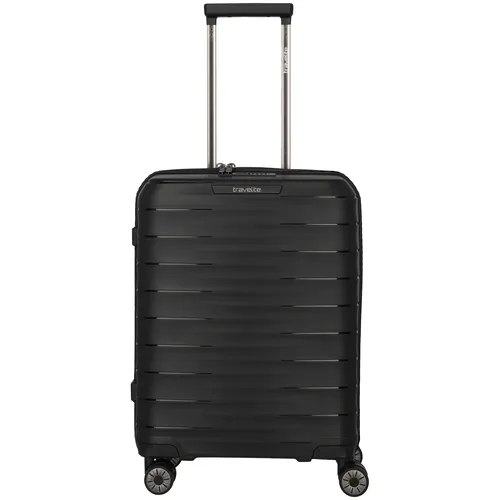 Travelite MOOBY 4-Rad Hartschalen Handgepäck Koffer - Koffer: Leichter, kratzfester Bordtrolley aus recyceltem Material mit TSA Schloss, 39 Liter Volumen, perfekt für nachhaltige Reisen.