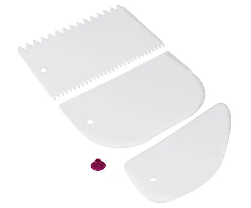 Metaltex Teigspachtel Kunststoff 3er