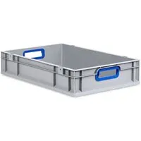 PROREGAL Eurobox NextGen Color 23L | Robuste Transportbox mit Griffen - Transportboxen aus hochwertigem, lebensmittelechtem Kunststoff, stapelbar und bis zu 400kg belastbar. Ideal für effizientes Lagern und Transportieren von Lebensmitteln.