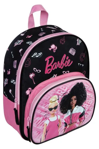 Barbie Rucksack blau - Kinderrucksack mit Print und verstellbaren Schultergurten