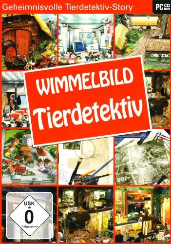 Wimmelbild Tierdetektiv: Spannendes Suchspiel für Tierfreunde - Entdecke die aufregende Welt der Wimmelbilder mit Tierdetektiv! Ideal für Fans von Rätseln und Abenteuern.