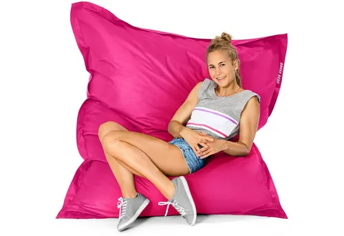 Green Bean Riesen-Sitzsack in pink von Green Bean