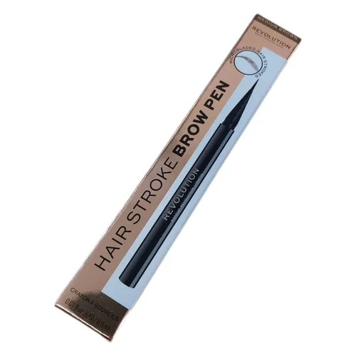 Makeup Revolution, Hair Stroke, Brauenstift, Mittelbraun, 0.5ml