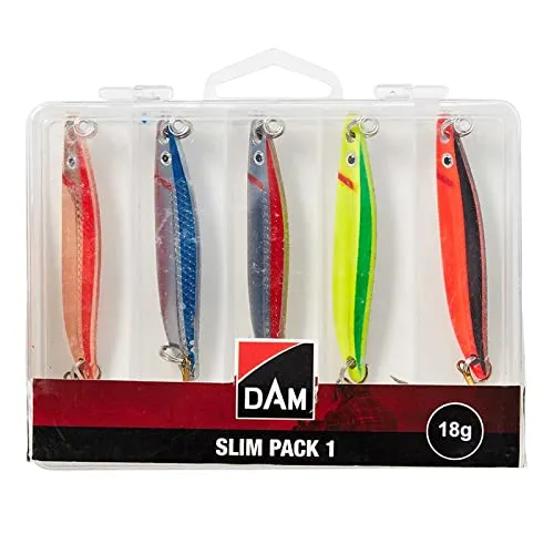 DAM Slim Pack 2 inkl. Box 5 Stück 26G, Hartköder von Ron Thompson