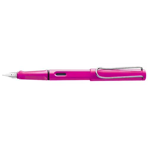 Füllfederhalter safari pink, Feder M, inkl. 1 Tintenlöscher von LAMY