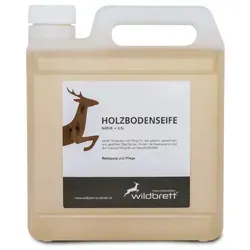 Holzbodenseife natur - Reinigungsmittel für die Wischpflege von natürlich geölten Holzfußböden, reinigt und schützt das Holz mit einer schützenden Fettschicht.