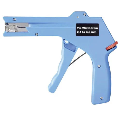 TOOLCRAFT Kabelbinder-Zange 2,4 bis 4,8 mm - Kabelbinder-Zange mit einstellbarer Spannkraft, ideal für präzises Arbeiten bei Kabelbinderbreiten von 2,4 bis 4,8 mm.