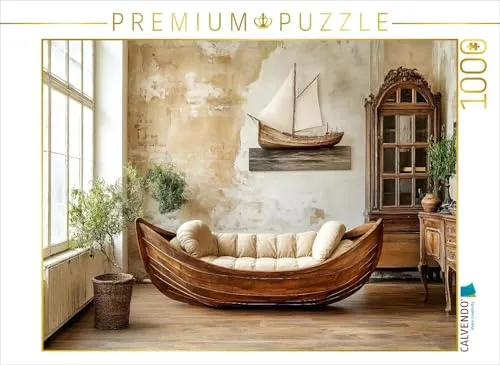 CALVENDO Puzzle Wohnträume aus Holz | 1000 Teile Foto-Puzzle für kreative Stunden