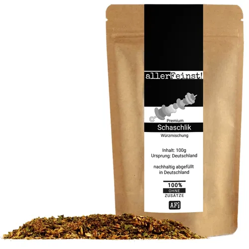 Schaschlik Gewürz - Premium Schaschlyk Würzmischung gemahlen - 100g
