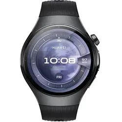 Huawei Watch 5 46mm Black - Premium Smartwatch mit eSIM für unabhängige Anrufe und 40m Wasserdichtigkeit. Verfolgen Sie Ihre Gesundheit mit dem innovativen 3-in-1 X-TAP Sensor und genießen Sie bis zu 12 Tage Akkulaufzeit.
