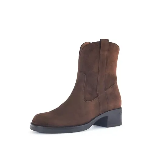 Gabor Damen Cowboy Stiefel – Stilvolle Westernstiefel in Navy und Off-White - Elegante Cowboy Stiefel aus hochwertigem Nappa-Leder mit Reißverschluss. Ideal für modebewusste Frauen, die Komfort und Stil verbinden möchten. Perfekt für vielseitige Outfits.