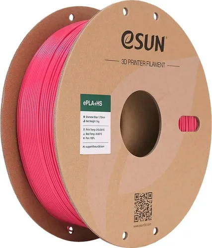 eSUN EPLA+HS 1,75mm PINK 1kg von eSun