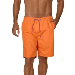 riverso Badehose Herren RIVDavid Regular Fit Regular Fit Shiny Orange Tunnelzug L