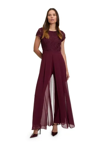 Vera Mont Overall Damen kurzarm (1-tlg) Design in rot von Vera Mont