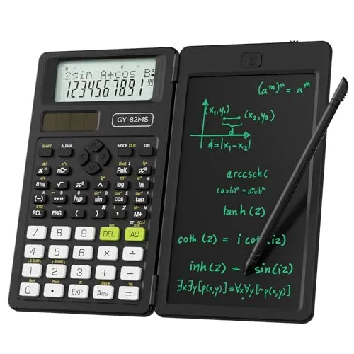 NEWYES 82MS Wissenschaftlicher Taschenrechner mit Schreibtablett