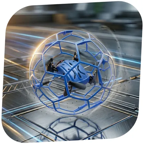RC Ferngesteuerter 4 Kanal Flying-Ball, Drohne, Quadcopter, Hubschrauber Modell