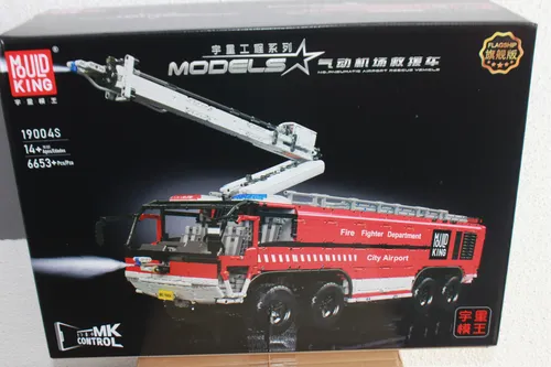 Mould King 19004 Airport Fire Rescue