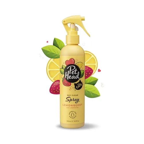 Pet Head Lemonberry Felin' Good Spülung 300 ml - Shampoos & Waschartikel, pflegt das Fell Ihres Haustiers mit einem erfrischenden Zitronenbeeren-Duft und sorgt für ein glänzendes, gesundes Aussehen.