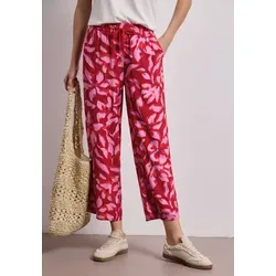 Street One Wide Leg Hose Emee, salsa red in rot von Street One