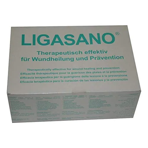 Produktbild Ligasano weiß Verband 1x10x15 cm unsteri