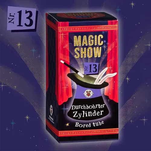 MAGIC SHOW Trick 13 Zaubertrick Durchbohrter Zylinder