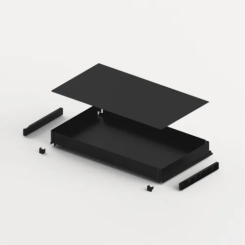 Hettich Naro Innenauszug 200 KB900 H120 anthrazit