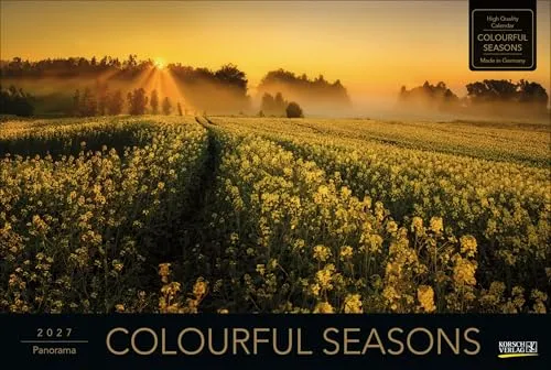 Verlag Korsch Colourful Seasons 2027 Kalender von Korsch Verlag