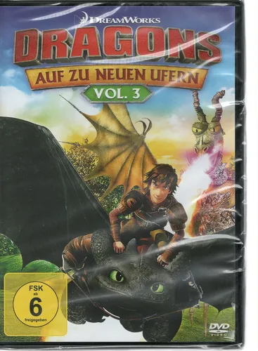DVD - Dragons - Auf zu neuen Ufern - Vol. 3 - Neu + OVP