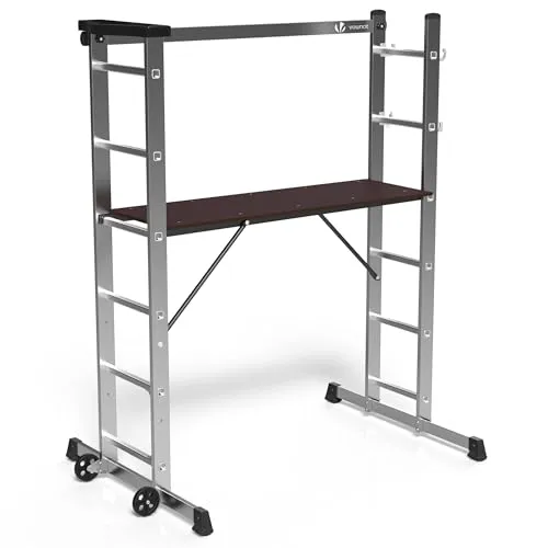 Aluminium-Leitergerüst 3in1 Vonout 150kg
