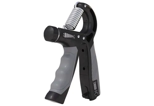 GORILLA SPORTS Handmuskeltrainer Fingerhantel 5-60kg - Fitness-Kleingeräte mit verstellbarem Widerstand, ideal zur Stärkung der Hand- und Fingermuskulatur, inklusive praktischer Zählfunktion für effektives Training.