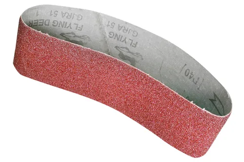 5x Bandschleifer Schleifbänder Schleifband Schleifpapier 76x610mm K150