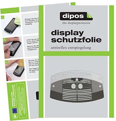 dipos I Tropfblech Schutzfolie Kratzfest matt kompatibel mit Melitta Caffeo Barista F850 – Perfekte Passform, für Abtropfblech und Abtropfgitter Kaffeemaschine Made in Germany
