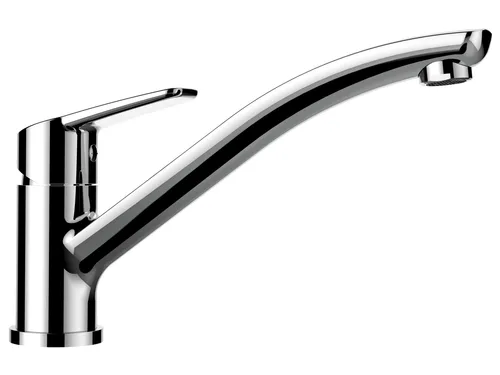 Schock 522000CHR Küchenarmatur DAJA Chrom – Hochdruckarmatur mit 360° Schwenkfunktion - Armaturen: Hochwertige Küchenarmatur mit schwenkbarem Auslauf für maximale Flexibilität und zeitloses Design, ideal kombinierbar mit SCHOCK Spülen.