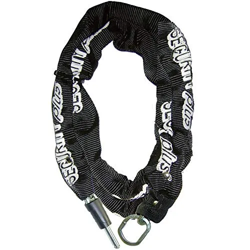 Security Plus Einsteckkette Schwarz 100 cm - Robuste Einsteckkette für hohe Sicherheit, leicht zu reinigen und ideal für den täglichen Gebrauch. Inhalt: 1 Stück.