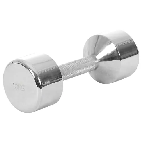 Sport-Tec Chromhantel massiv Kurzhantel Hantel Gewichte Fitness Hanteln Aerobic 10 kg
