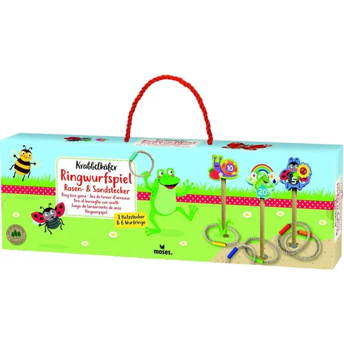 Moses Krabbelkäfer Ringwurfspiel Rasen- & Sandstecker (40205582)