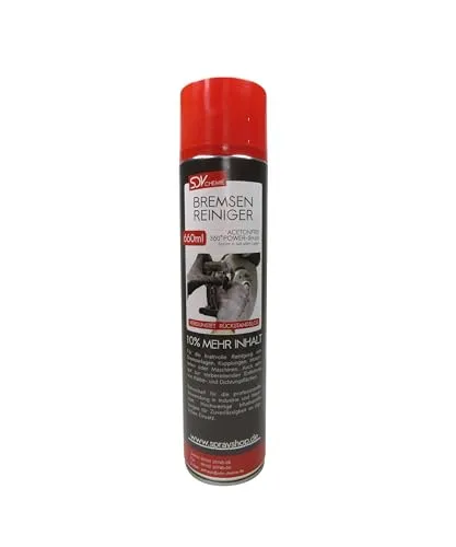 SDV Chemie Bremsenreiniger Spray 1x 660 ml Power Brake Cleaner 360° Ventil Teilereiniger