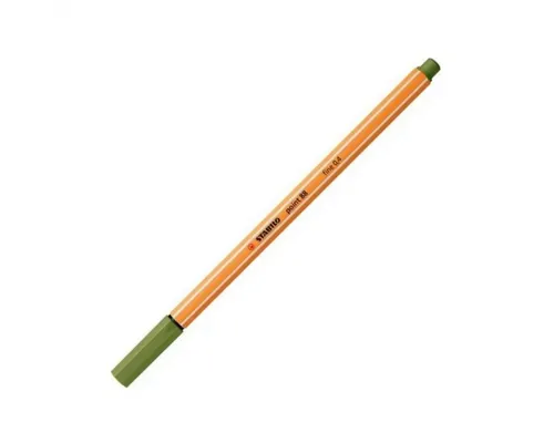 STABILO Fineliner Fineliner - STABILO point 88 - Einzelstift - moosgrün
