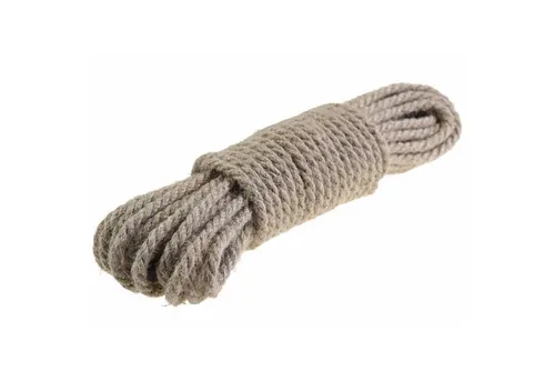 maDDma 1m Meterware Juteseil gedreht Kordel Naturseil Tauwerk, natur Seil
