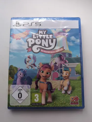 My Little Pony Ein Maretime Bucht-Abenteuer - PS5 [EU Version] - PC- & Videospiele, erlebe ein magisches Abenteuer mit Sunny und Freunden, entdecke neue Kräfte und gestalte das Maretime Bucht-Fest unvergesslich!