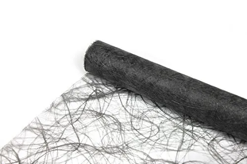 SIZOWEB ® Vlies ( Dekorolle z.B.Tischläufer, Tischband ) 30cm/5m in DUNKELGRAU 9370