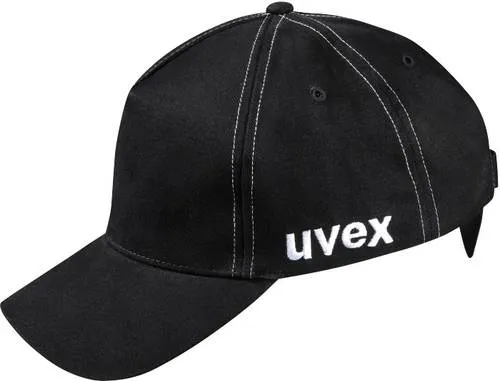 Uvex u-cap sport 9794402 Anstoßkappe Schwarz - Schutzhelm im sportlichen Design, bietet zuverlässigen Schutz nach Norm EN 812 und optimalen Tragekomfort durch ergonomische Hartschale.