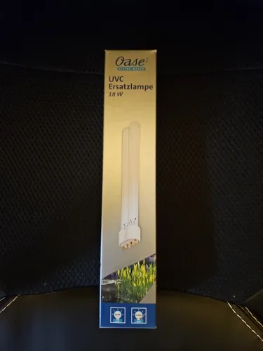 OASE 56236 Ersatzlampe UVC 18 W - UV-Sterilisatoren für Bitron C 18 W und FiltoMatic CWS 6000, sorgt für effektive Algenbekämpfung und hochwertige Leuchtleistung.