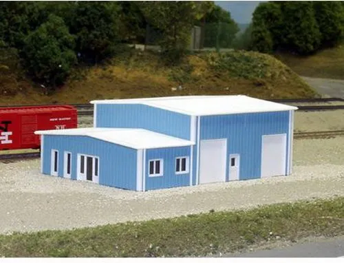 Redcat Racing Bausatz Lagerhalle mit Büro, Spur N, Miniatur-Bausatz, Kinder, unisex