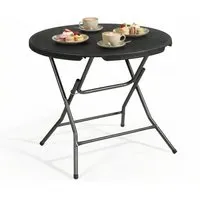 Sekey Klapptisch Campingtisch Faltbar Buffettisch Rund