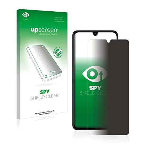 upscreen Anti-Spy Blickschutzfolie für Samsung Galaxy A22 4G Made in Germany, Privacy Screen Displayschutz-Folie [Sichtschutz, Blaulichtfilter]